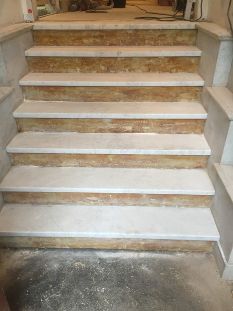 Renovatie van een trap